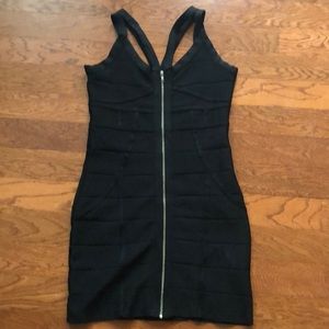 Bondage bodycon dress